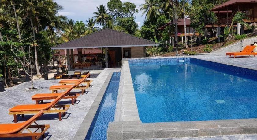 Bungalow 30 m² 1 phòng ngủ, 1 phòng tắm riêng ở Pulau Bangka Totohe Ngoại thất bức ảnh