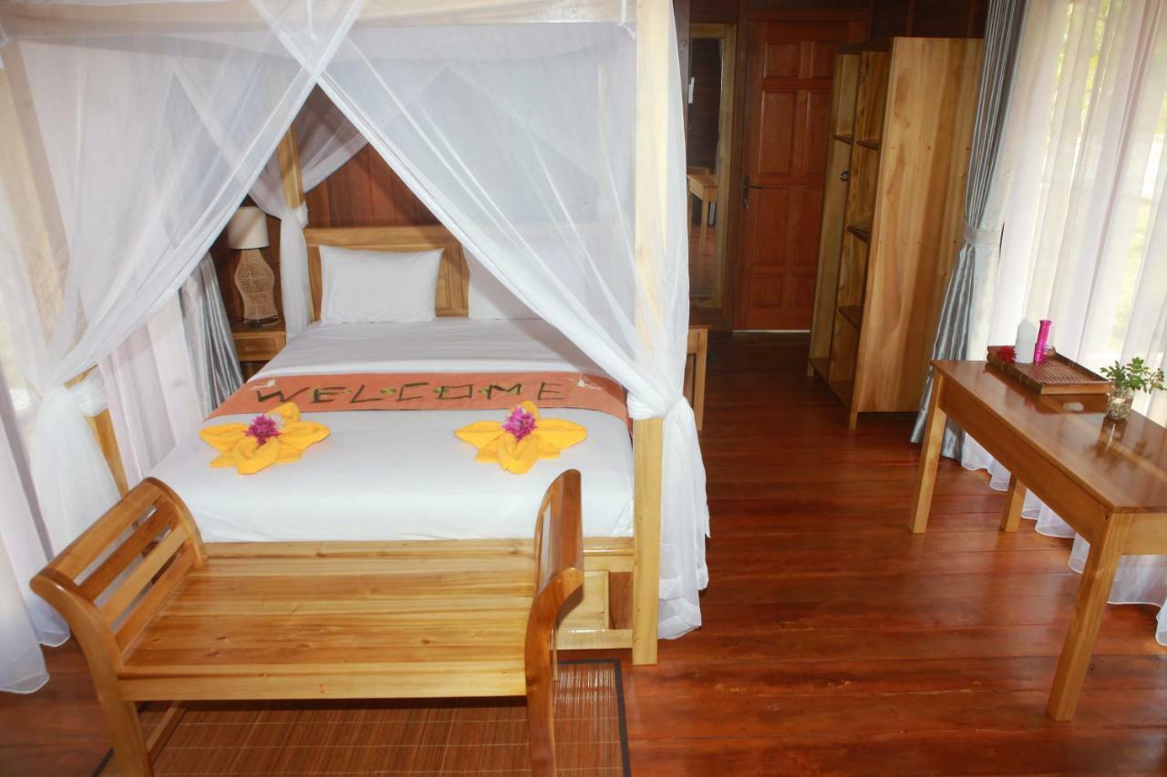 Bungalow 30 m² 1 phòng ngủ, 1 phòng tắm riêng ở Pulau Bangka Totohe Ngoại thất bức ảnh